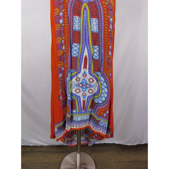 World Market S/M Boho Tribal Sleeveless Dress Rayon - Picture 9 of 14
